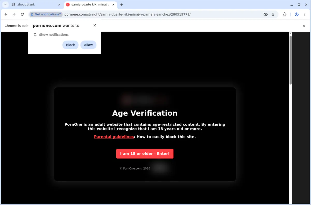 PornOne Video Downloader browser extension screenshot 5